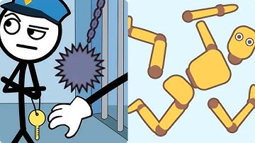 Thief Puzzle VS Ragdoll Break/ All Max Levels Gameplay Android,ios New Update