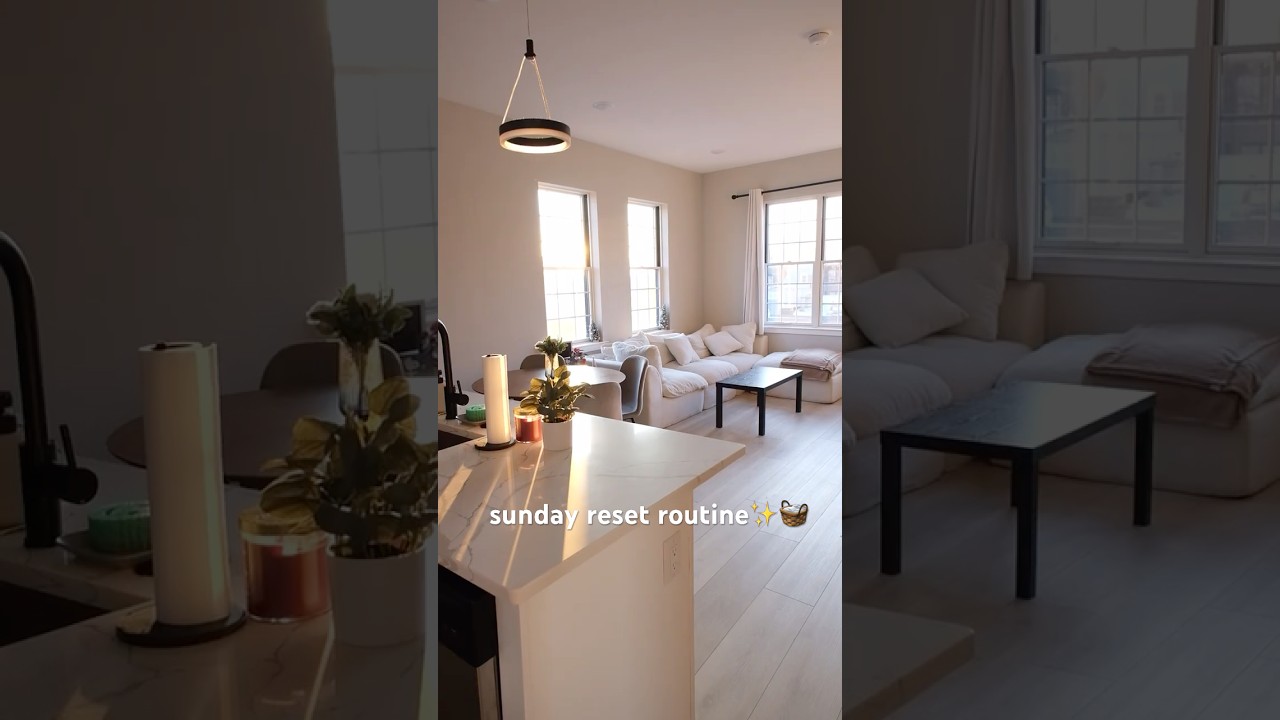 sunday reset with me ✨ 