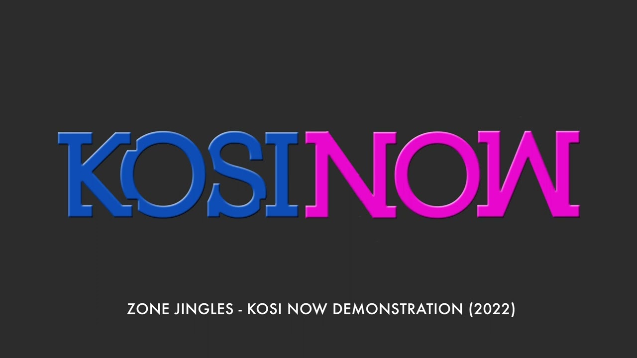 ZONE Jingles - KOSI NOW Jingle Package Demonstration (2022)