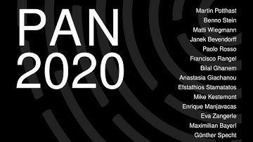 PAN 2020: Overview of Shared Tasks on Author Identification, Author Profiling, Multi-author Analysis
