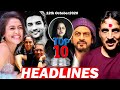Top 10 Big News of Bollywood | 12th OCTOBER 2020 | Akshay Kumar, Shahrukh Khan, Salman Khan