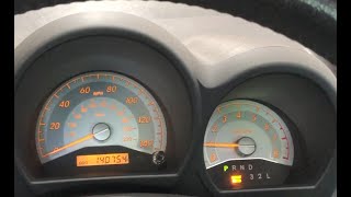 Maintenance Light - Oil life Re-Set on a 2006 Scion TC