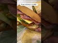 Free subway cookie #subway #cookies #moneysavingtips