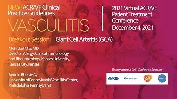 ACRVF Guidelines Conf GCA Breakout