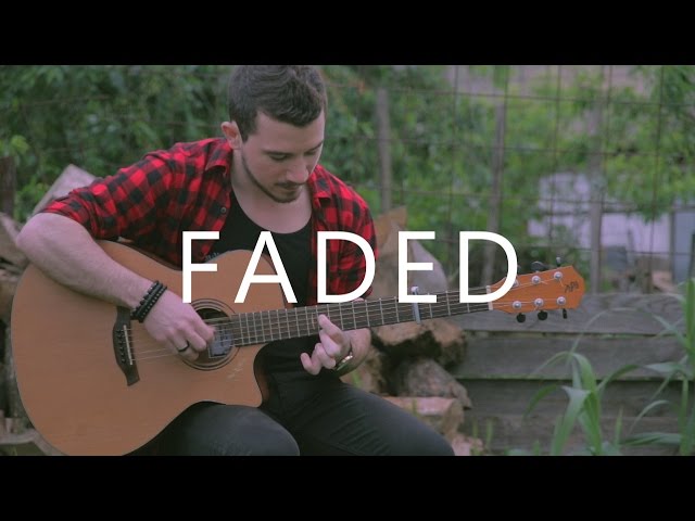 Faded - Alan Walker (fingerstyle guitar cover by Peter Gergely) [WITH TABS] class=