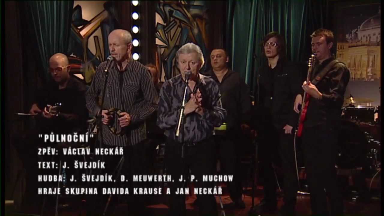 Píseň Půlnoční - zpěv Václav Neckář - Show Jana Krause 7. 10. 2011