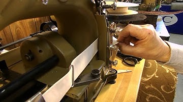 Carpet Binding Serging Tape 11/4" (1.25") How to Serge Tape on NC TPB Carpet Binder