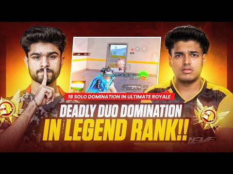 THIS IS HOW I REACHED LEGEND IN ULTIMATE ROYALE | 18 SOLO KILLS | BGMI HIGHLIGHT