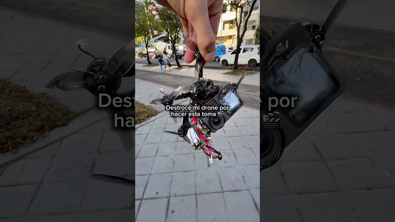 Destroc&eacute; mi drone por hacer esta toma 🎬