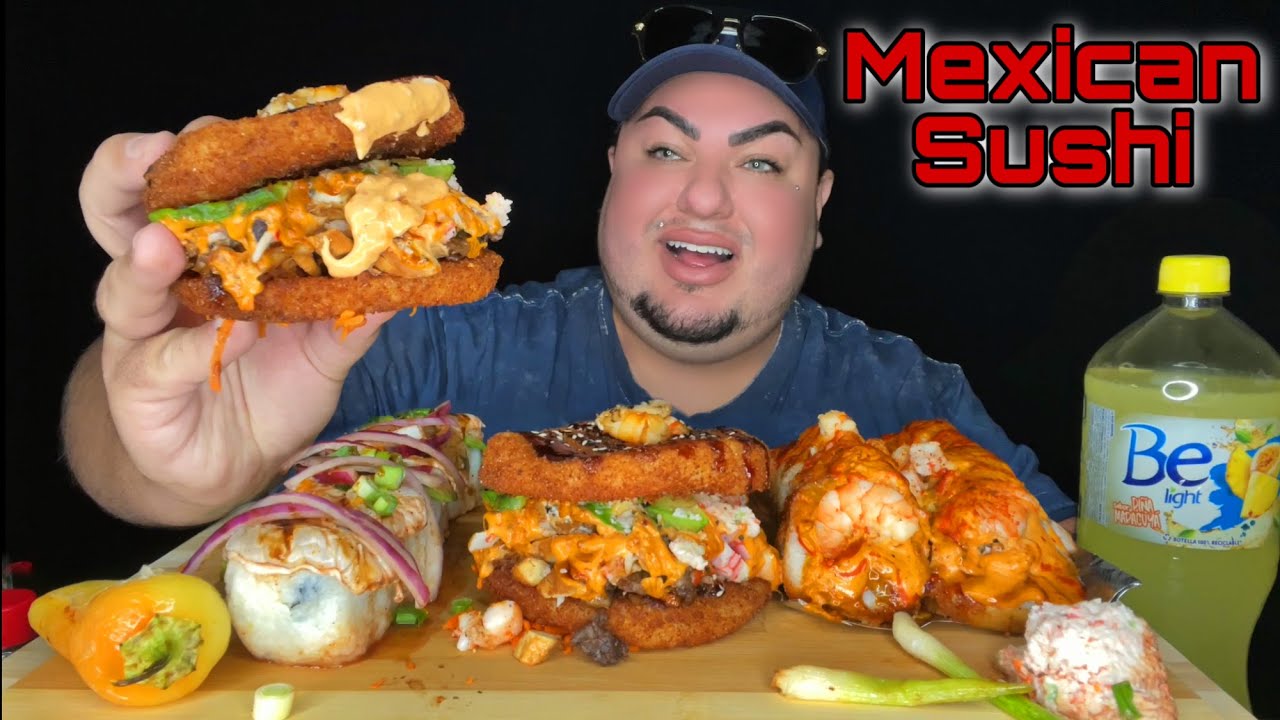 MEXICAN SUSHI MUKBANG • Story Time