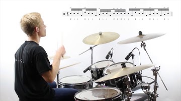 Daily Chops #322 – Odd-metre Drum Fill no. 46: Fill in 7/8