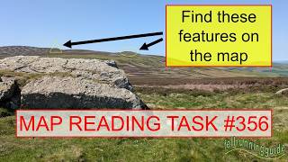 Map Reading Task 356 - Northumberland landscape