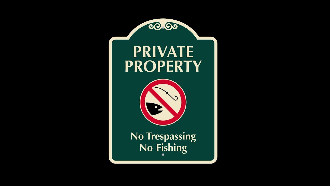 NO FISHING ALLOWED - STALLFISH HARDWARE#easkate