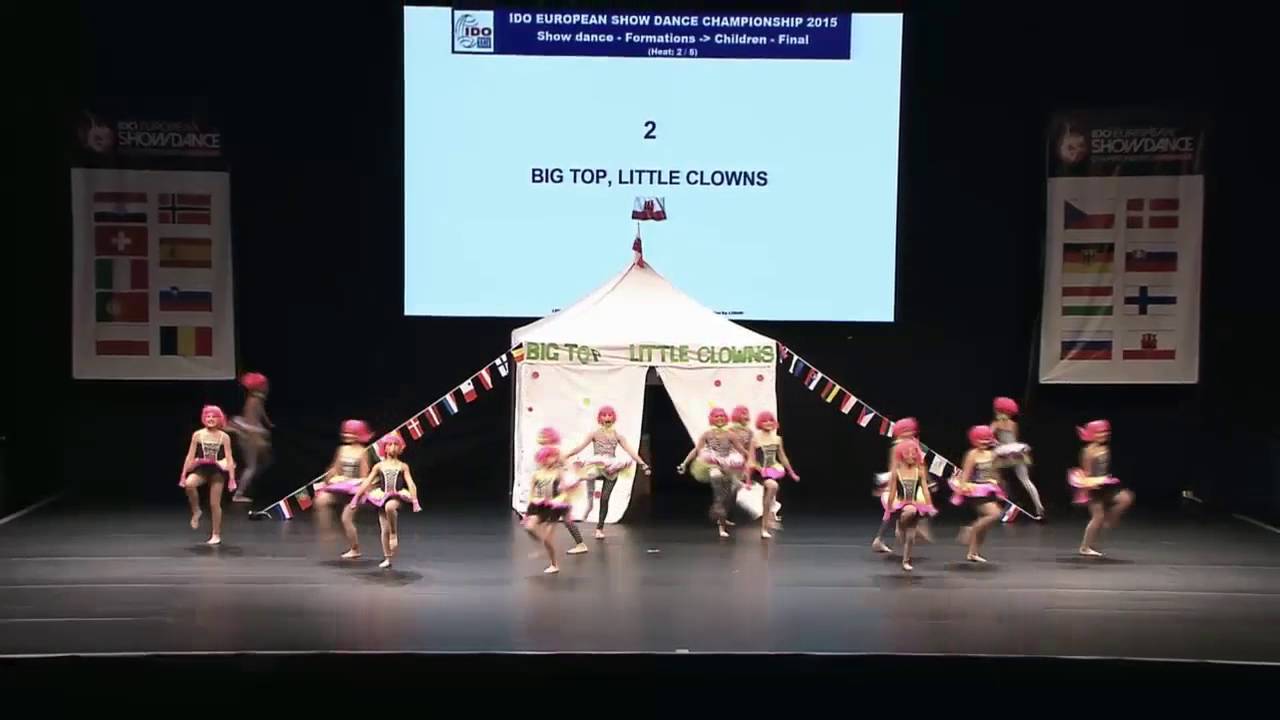 I D O Europeans 2015 - Children Formation - Afro Circus
