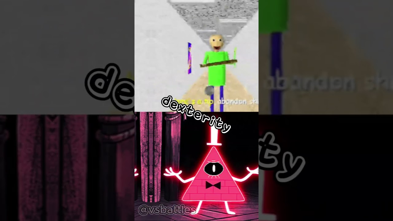 BALDI VS BILL CIPHER  