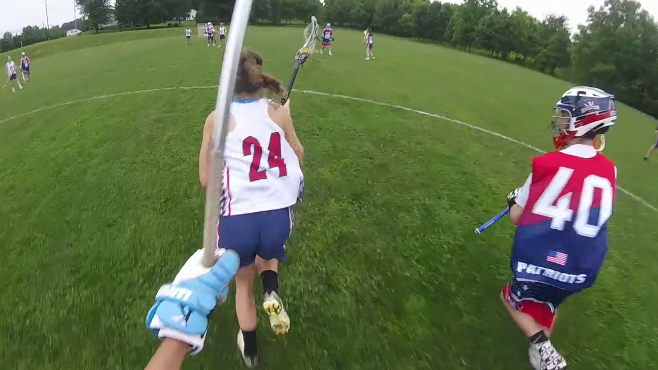 freedom lacrosse boys vs girls lacrosse game YouTube