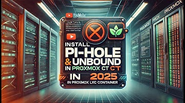 Learn how to install Pi-hole and Unbound inside a Proxmox LXC container in 2025