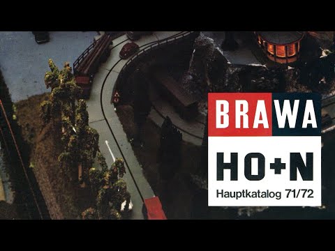 Catalogue Modélisme Ferroviaire BRAWA – HO Et N – Édition 1971-72 – Occasion