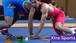 Boys Freestyle Wrestling 55 Kg | Lalit Kumar (RJ) vs AnujKumar Vishnoi (RJ) | Youth Games 2022