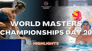 World Masters Championships Day 20 | Water Polo and Diving Highlights from Singapore 2025