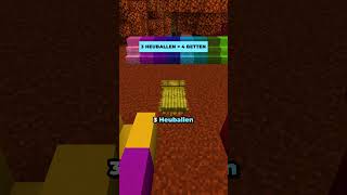 Dieses Bett explodiert im Nether nicht! #minecraft