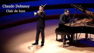 Debussy - "Clair de lune" for violin & piano (Ray Chen & Julio Elizalde)