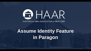 Assume Identity Feature in Paragon