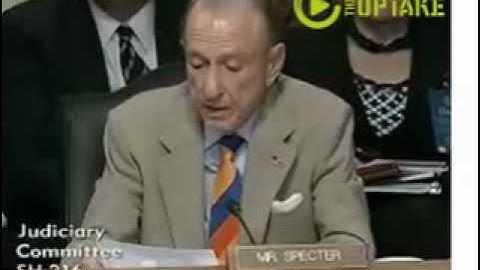 Sen Specter (D-PA) Questions Kagan (Full Video)