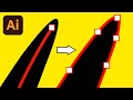 How To Convert Brush Strokes Into Outlined Shapes in Illustrator