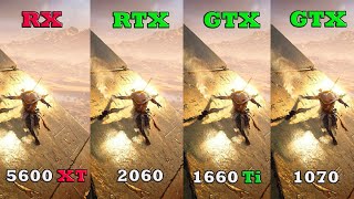 RX 5600 XT vs RTX 2060 vs GTX 1660 Ti vs GTX 1070 | Test in 7 Games | FHD