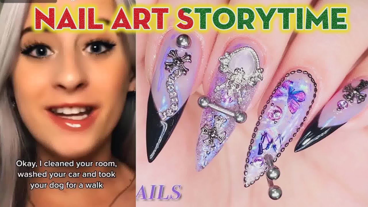 🌈NAIL ART STORYTIME TIKTOK Regal Nails, POV Brianna Mizura, Jezelle🤞