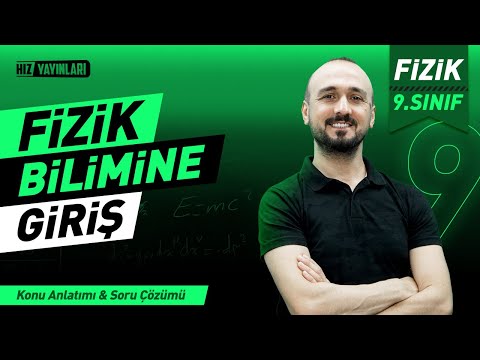 9. Sınıf Fizik 1.Ünite: Fizik Bilimine Giriş | Celal Akar | Lightboard ile Ders 1