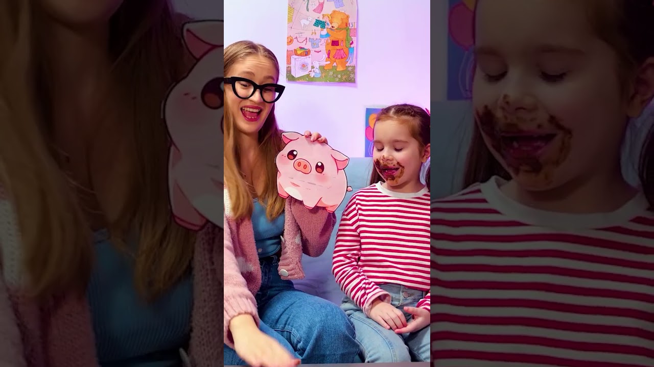 Piggy's Fun Face Wipe Adventure! 🐷✨ 