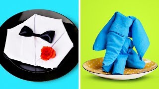 35 EASY WAYS TO FOLD PERFECT NAPKIN FOR DIFFERENT HOLIDAYS