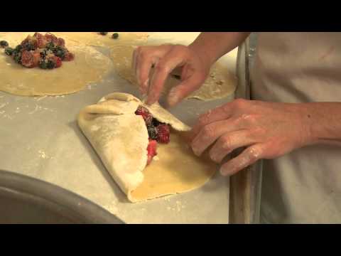 Summertime Naked Berry Pies from the Loveless Cafe