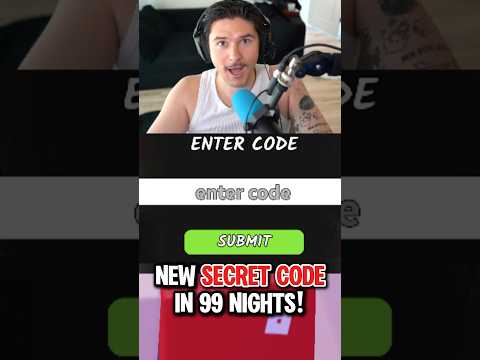 NEW SECRET CODE in 99 Nights in the Forest!! #roblox