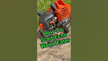 How To Start Echo Weed Eater -Yard Tool #yardwork #lawncare #dadtips