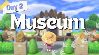 BUILDING A NORMCORE ISLAND IN 14 DAYS | MUSEUM BUILD ACNH | ANIMAL CROSSING NEW HORIZONS