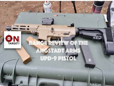 Angstadt Arms UDP-9 Pistol, range review