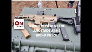 Angstadt Arms UDP-9 Pistol, range review