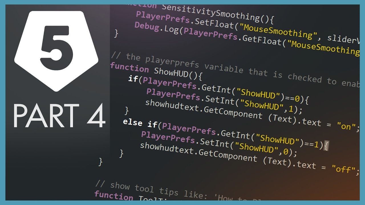 Unity 5 | Responsive Menu Tutorial - Part 4 - YouTube