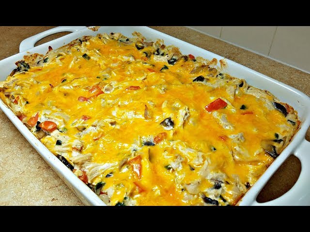 King Ranch Casserole Recipe | Casserole Recipe Ideas | Chicken Casserole Recipe