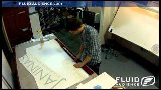 Sign Making Timelapse
