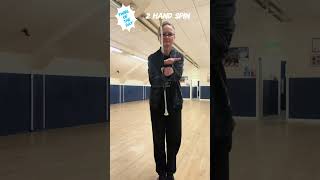 Baton Twirling made easy - 2 hand spin #batontwirling #majorette #twirling