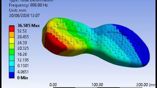 Ergonomic Orthotic Sole & Clinical Gait Analysis: Finite Element FEA, Hysteresis, Viscoelasticity