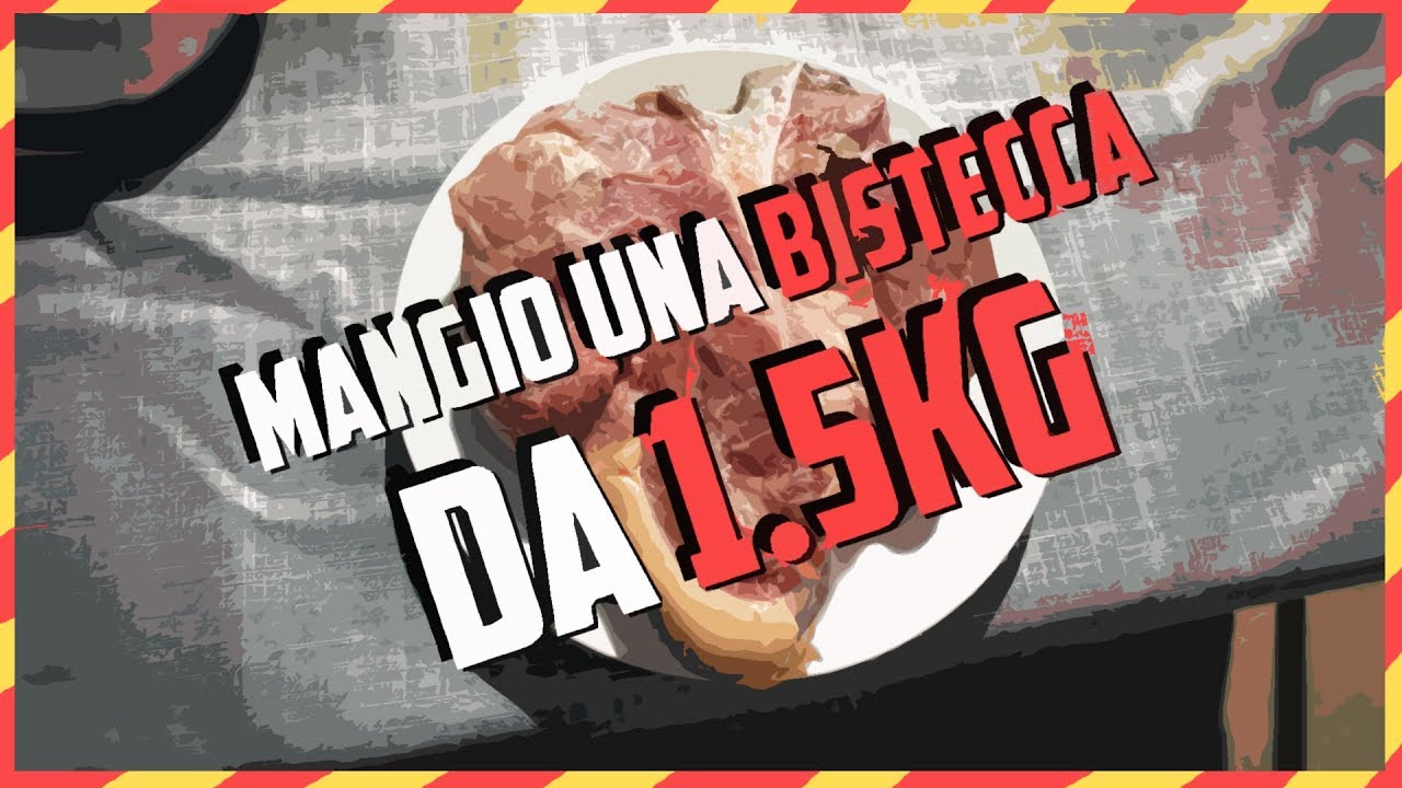 MANGIO UNA BISTECCA DA 1.5 KG