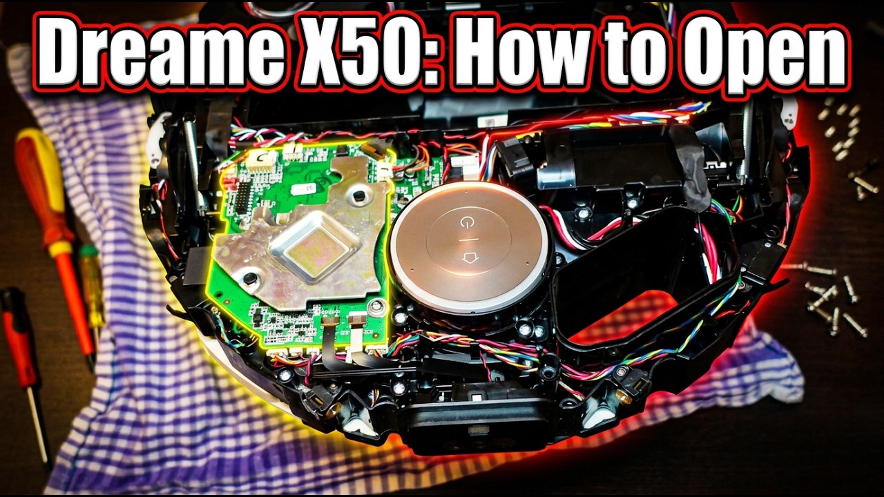 Watch Dreame X50 Ultra teardown : how to open [english version] on YouTube