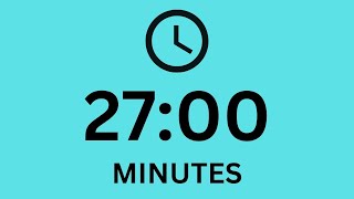 27 Minute Timer