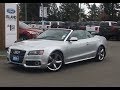 2011 Audi A5 Premium W/ Cabriolet,  Leather, NAV, AWD Review| Island Ford