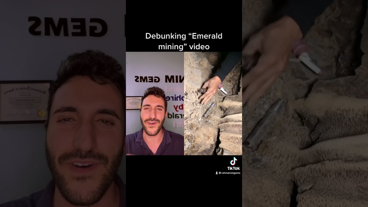 Debunking “emerald mining” video 